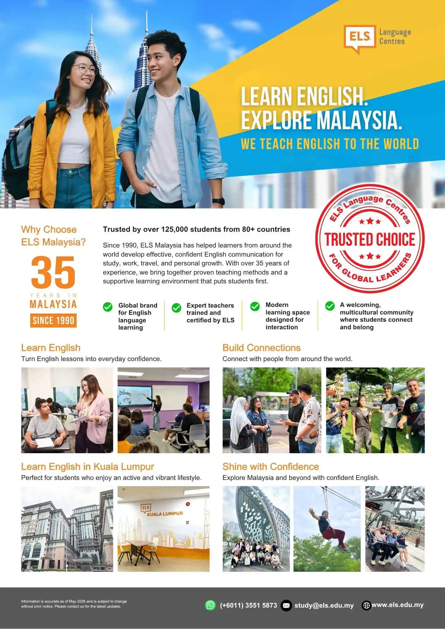 General English Programme Flyer