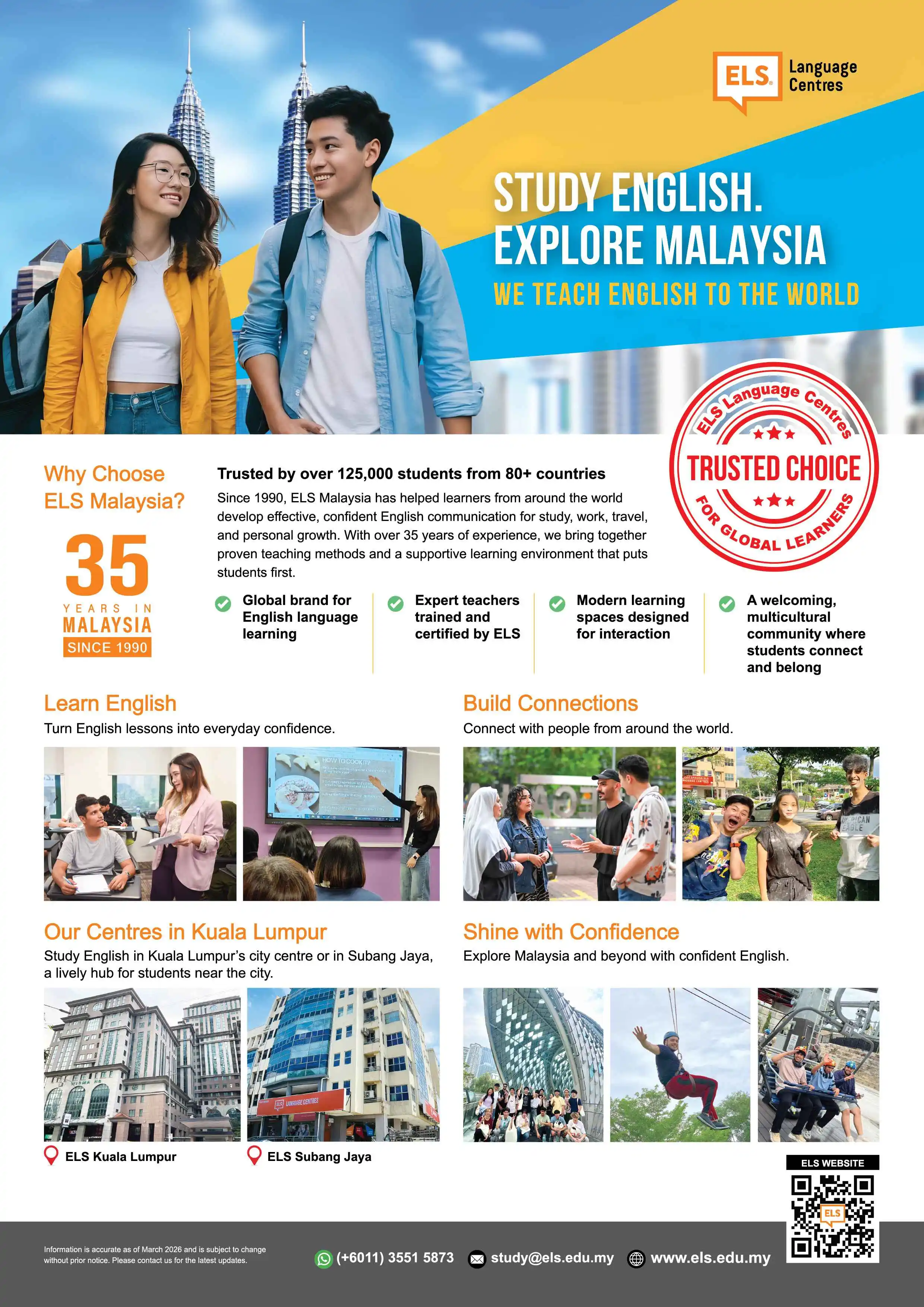 General English Programme Flyer